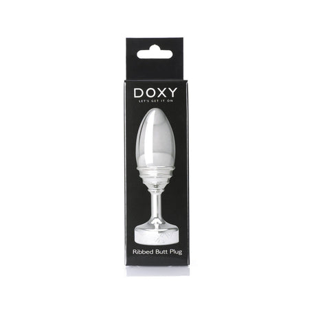 Doxy Metal Butt Plug - Ribbed from Doxy.