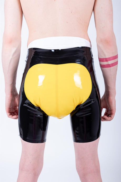 FIL-ABL - Rubber Shorts, Black/Semi-trans yellow from REGULATION.