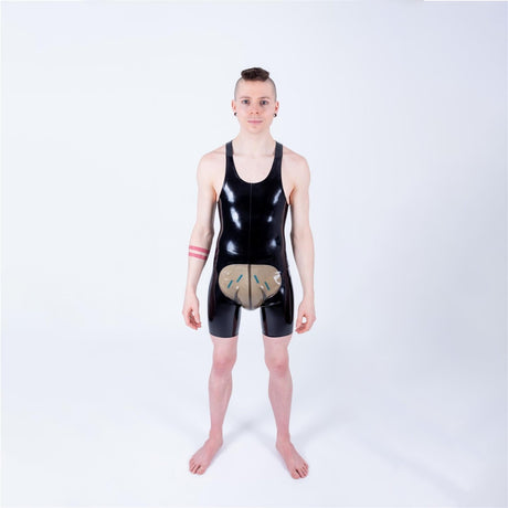 FIL-ABL - Rubber Singlet Suit // Made to Order from REGULATION.