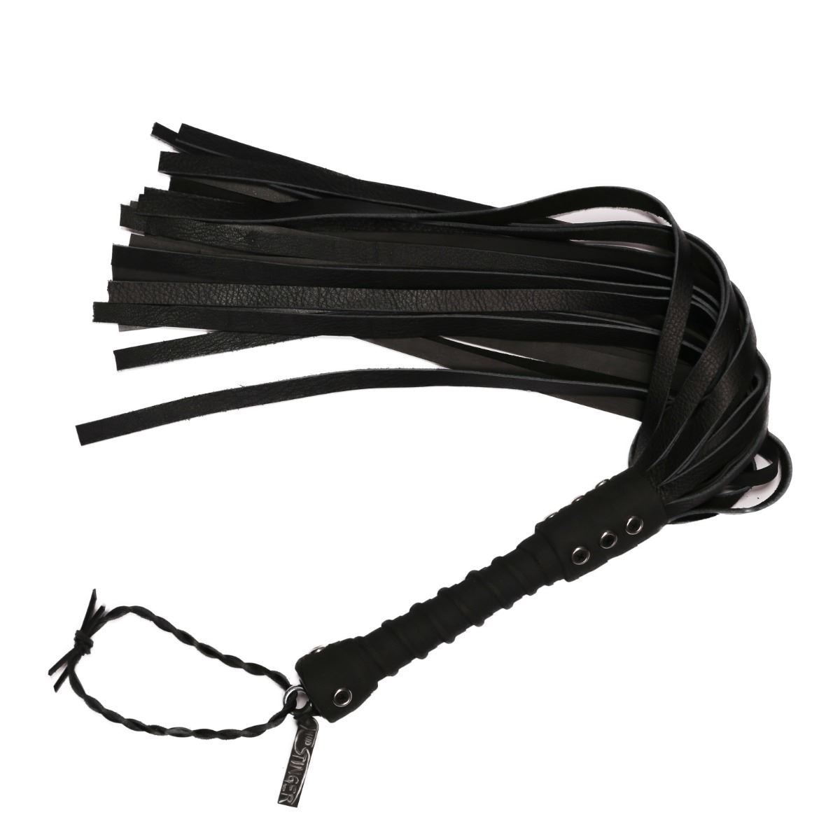 Full Size Flogger, Thunder Stinger, Pro Grip from Bare Leatherworks.