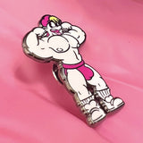 Himbo Enamel Pin from James Newland Illustration.