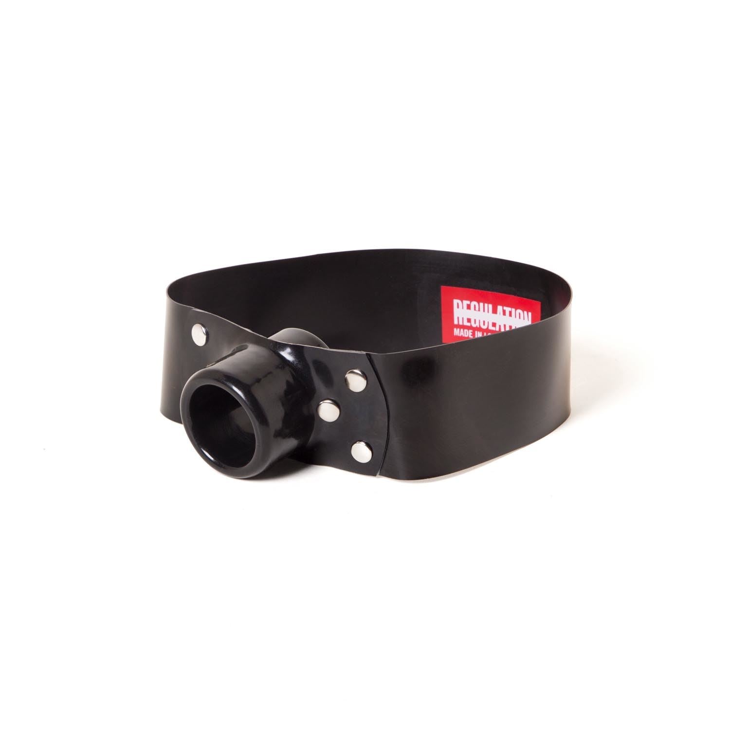 Hollow Gag and Strap - Black from REGULATION.