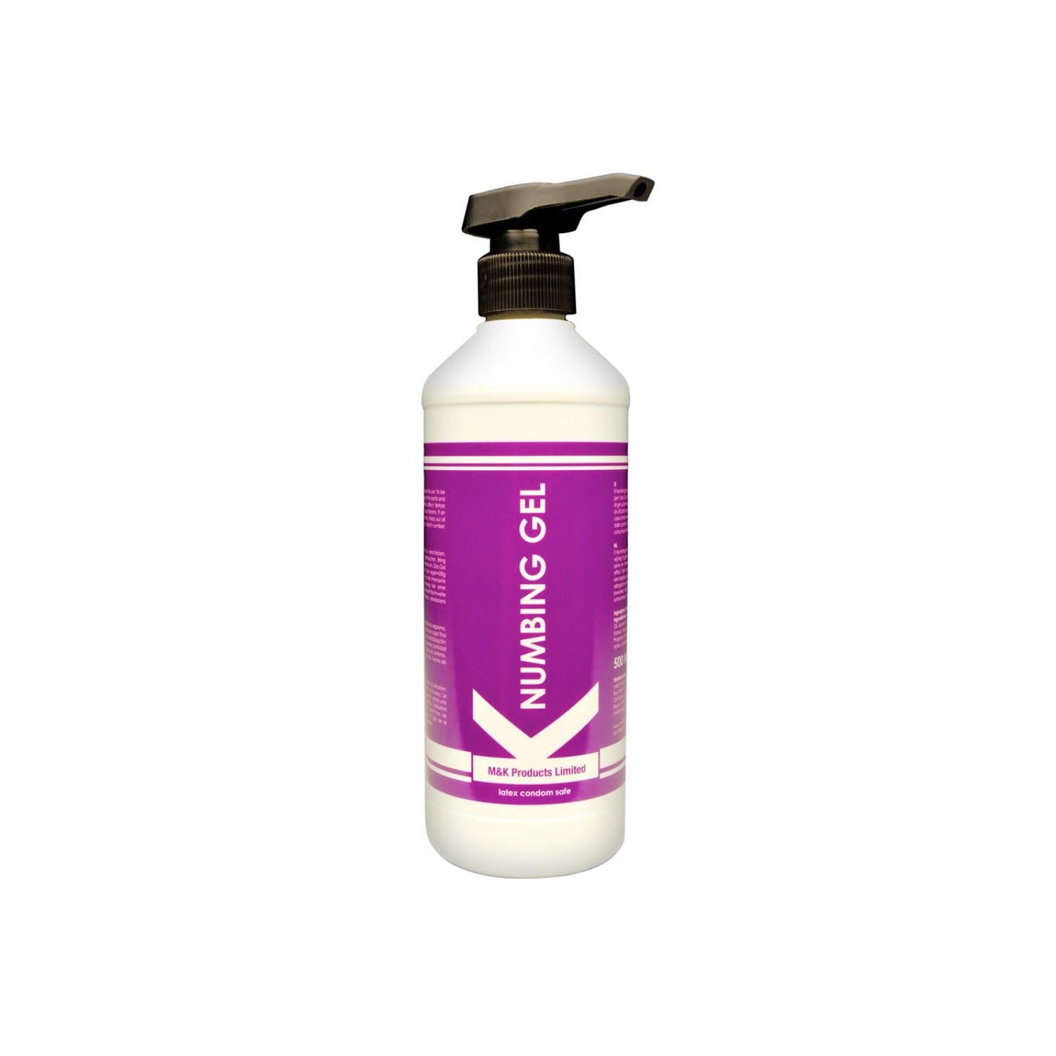 K Numbing Gel, 500ml | K Lube  REGULATION