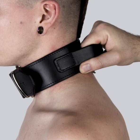 Leather Agitation Collar from REGULATION.