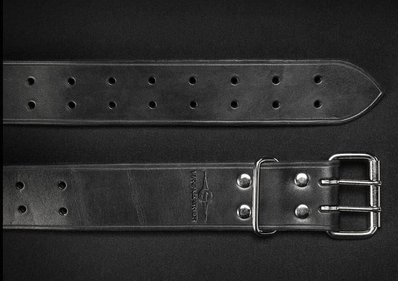 Leather Bondage Belts, Set of 5 from Mr S Leather.