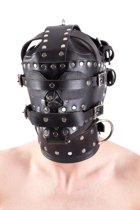 Leather Sci-Fi Hood from Fetters.