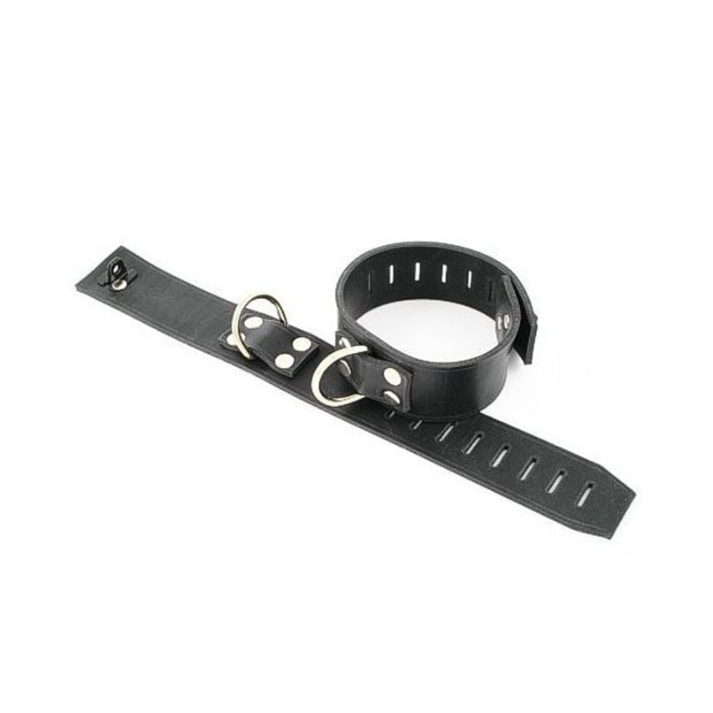 Leather Slot Ankle Restraints from Fetters.