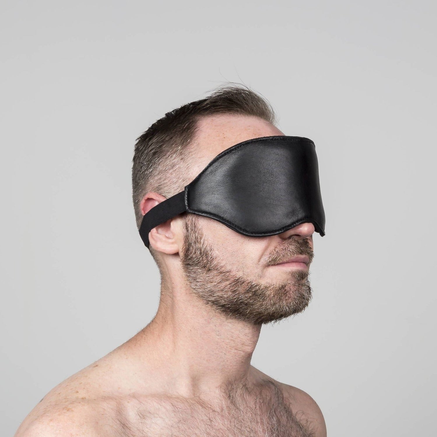 Leather Ultra Foam Blindfold from REGULATION.