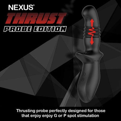 Nexus Thrust, Anal Thrusting Prostate Probe, Black from Nexus.