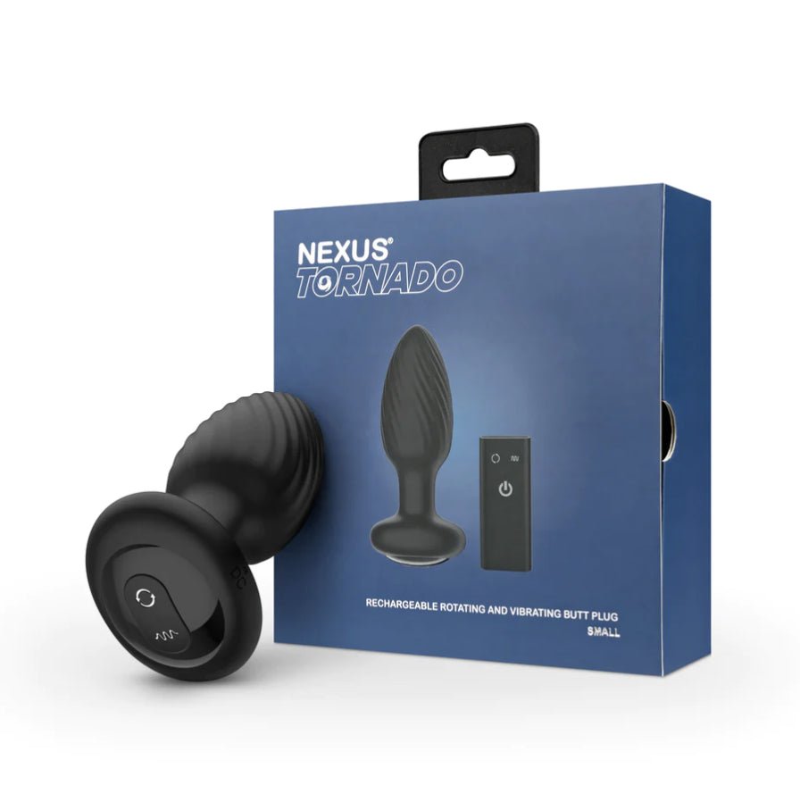 NEXUS Tornado, Remote Controlled Rotating Small Butt Plug | Nexus   REGULATION