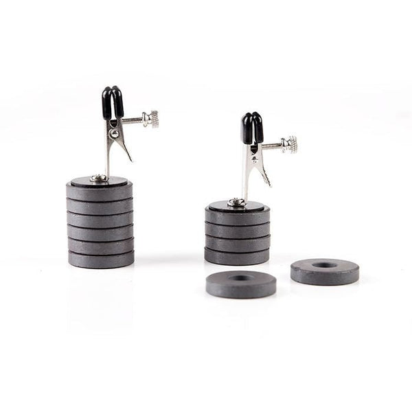 Nipple Clamps with Magnet Weights, Pair | REGULATION Nipple Clamps with Magnet Weights, Pair | REGULATION