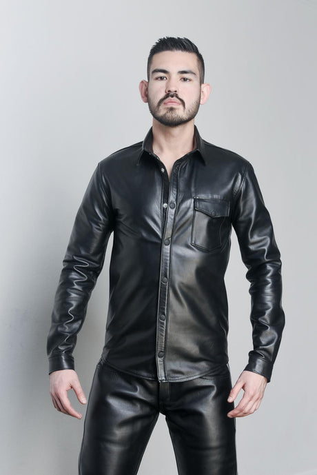 Omaha Leather Shirt from Rufstok.