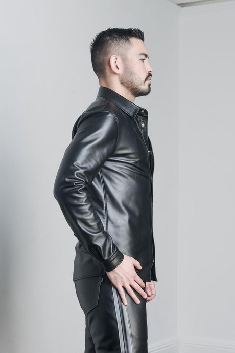 Omaha Leather Shirt from Rufstok.