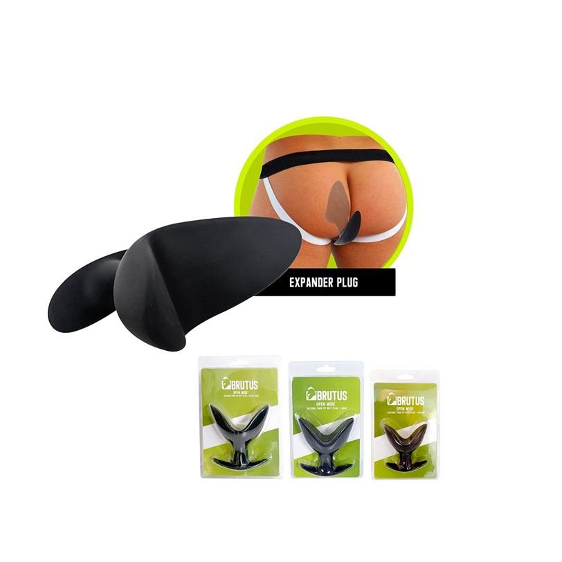 Open Wide, Silicone Twin Tip Butt Plug