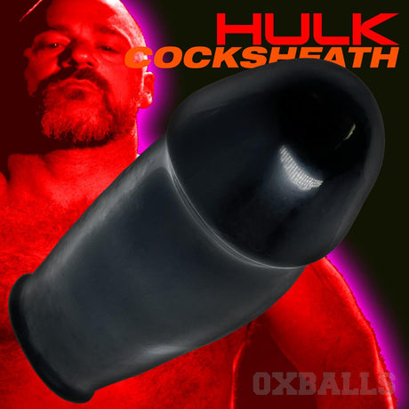 OXBALLS Hulk, Gargantic Cocksheath, Black from Oxballs.