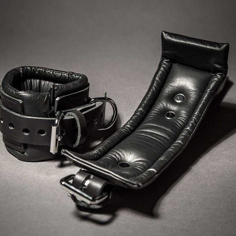 Padded Leather Ankle Cuffs from Fetters.