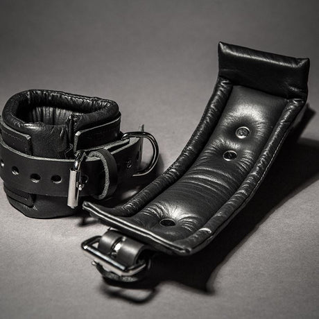 Padded Leather Ankle Cuffs from Fetters.