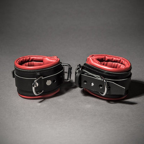 Padded Leather Ankle Cuffs from Fetters.