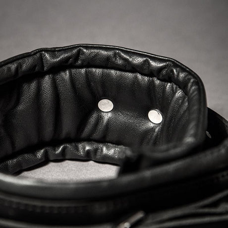 Padded Leather Collar from Fetters.