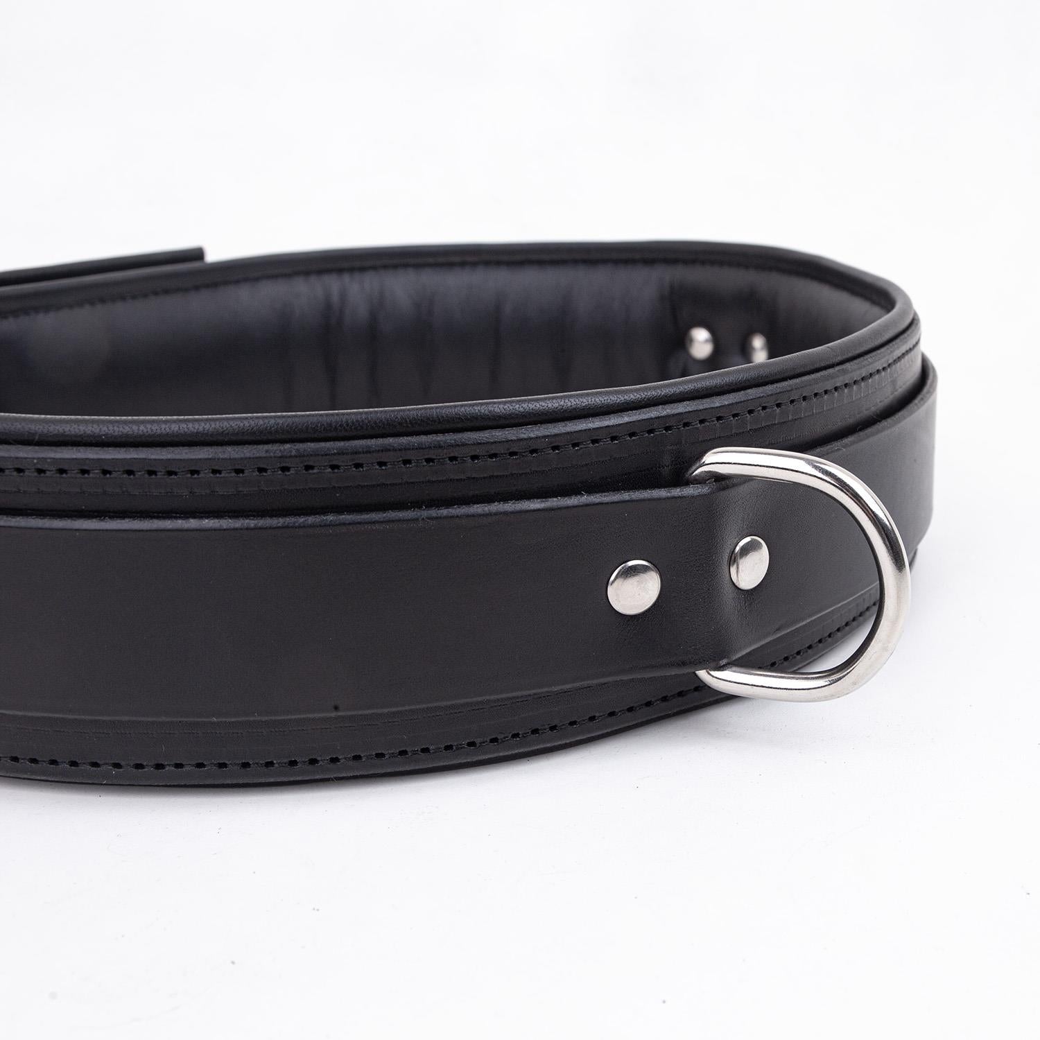Padded Leather Waist Belt from Fetters.