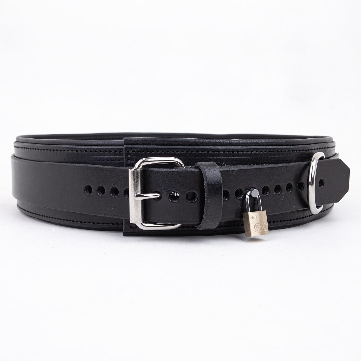 Padded Leather Waist Belt from Fetters.