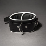 Piped Leather Collar from Fetters.