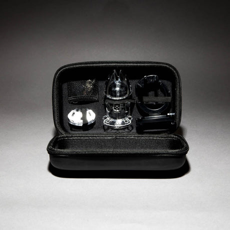 Pubic Enemy No 3, Electro Chastity Cage from Mystim.