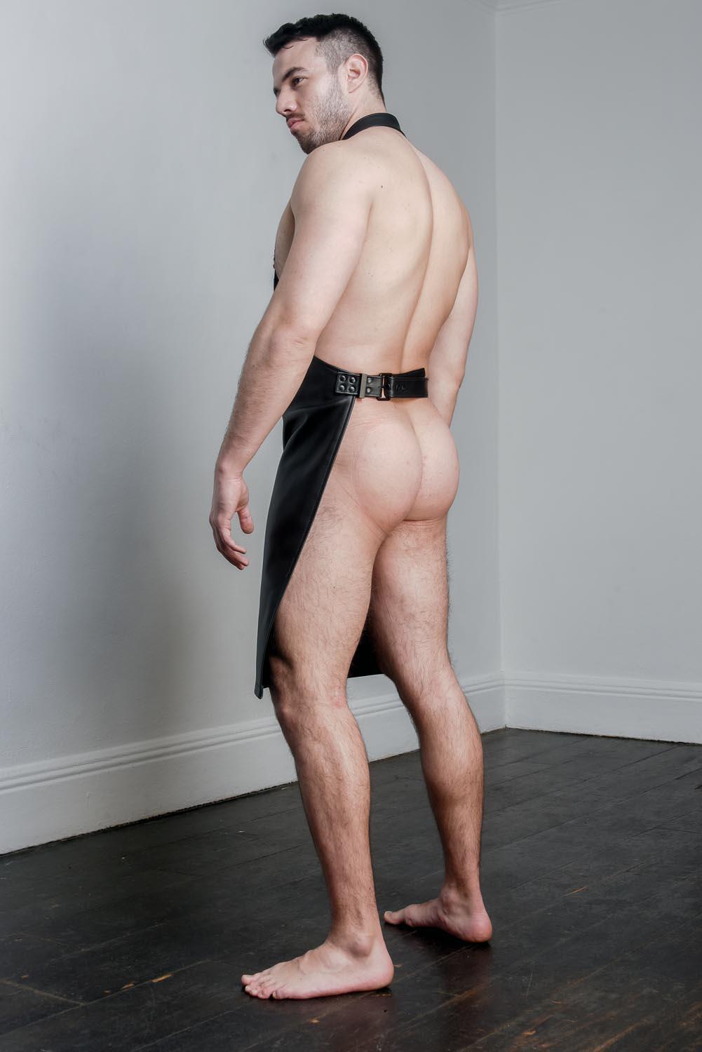 Pushrod Leather Apron from Rufstok.