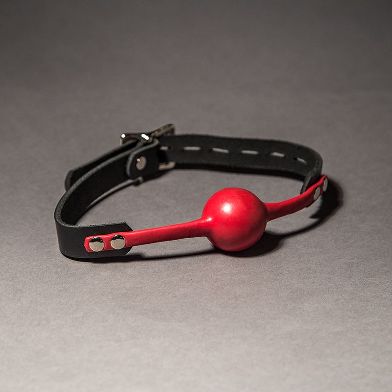 Red Silicone Gag from SM Domain.
