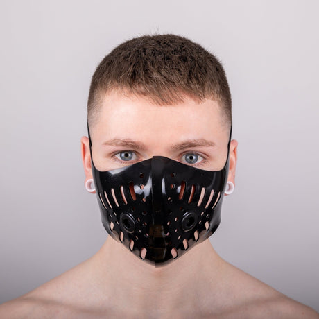 Rubber Bike Mask // Made to Order from REGULATION.