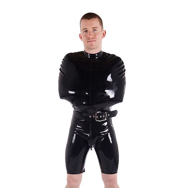 gay rubber gear Rubber Bondage Suit