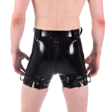 Rubber Chastity Shorts from REGULATION.