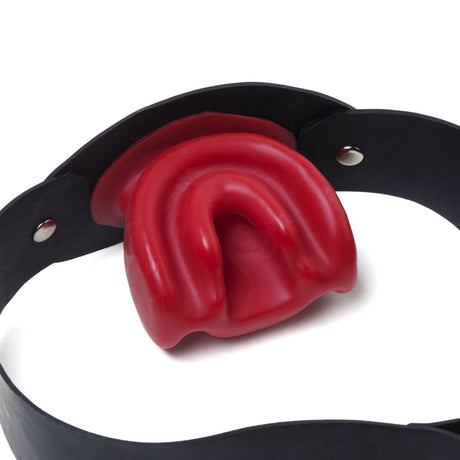 Rubber Red Mouth Gag from REGULATION.