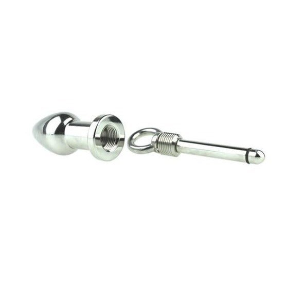 Screw Shut Anal Tunnel Plug, Stainless Steel | REGULATION Screw Shut Anal Tunnel Plug, Stainless Steel | REGULATION