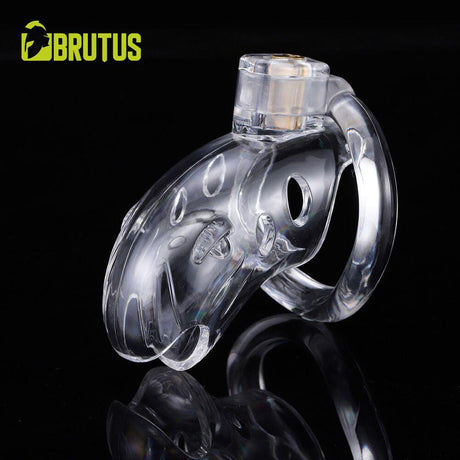 Shark, Chastity Cage with Built in Lock from Brutus.