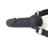 Silicone Cock Choking Gag from SM Domain.
