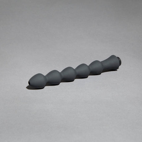 Silicone Showershot & Enema Attachment, Ribbed from xPlayx.