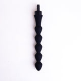 Silicone Showershot & Enema Attachment, Ribbed from xPlayx.