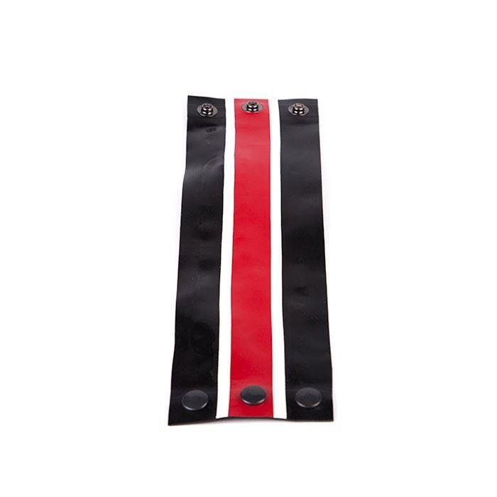 Striped Rubber Wrist Wallet from REGULATION.