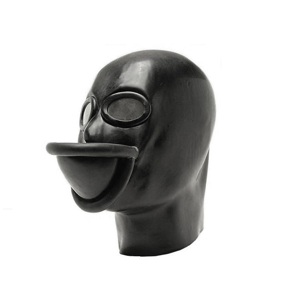 Studio Gum Heavy Rubber Urinal Mask, Black, Size 41 from Studio Gum.