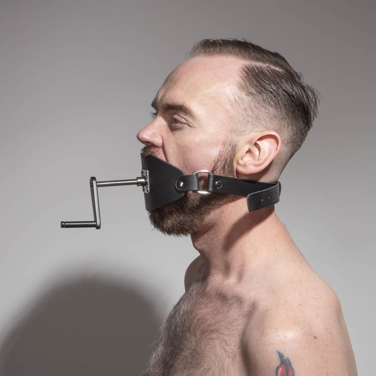 The Choker, Gag Reflex Trainer Mouth Gag from SM DOMAIN.