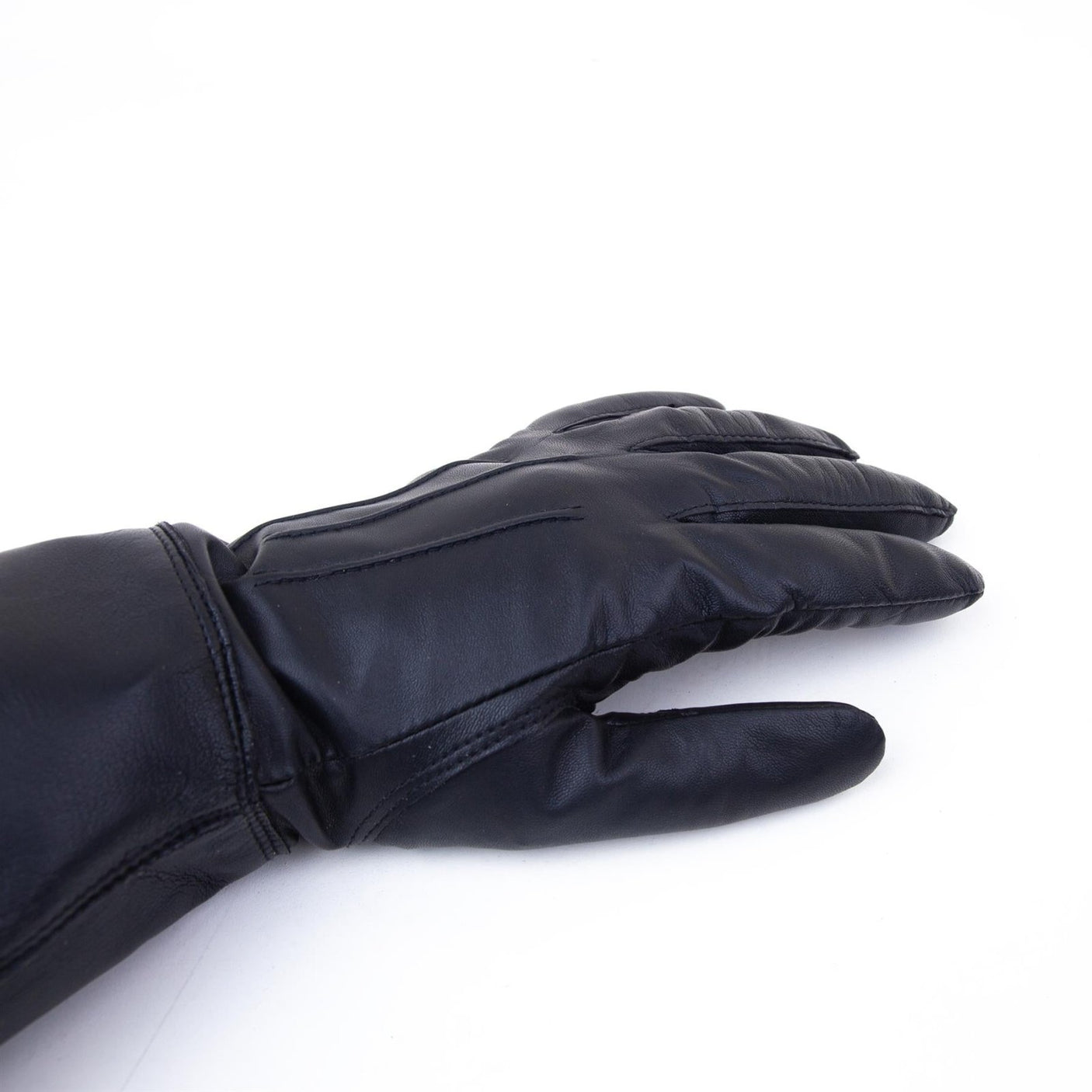 Ultra Enforcer, Lined Leather Gauntlet Gloves from Tough Gloves.