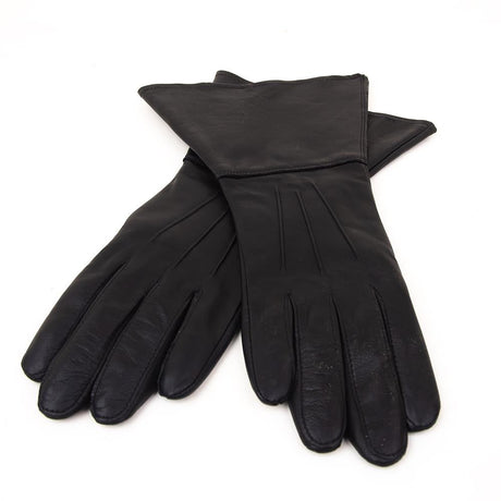 Ultra Enforcer, Lined Leather Gauntlet Gloves from Tough Gloves.