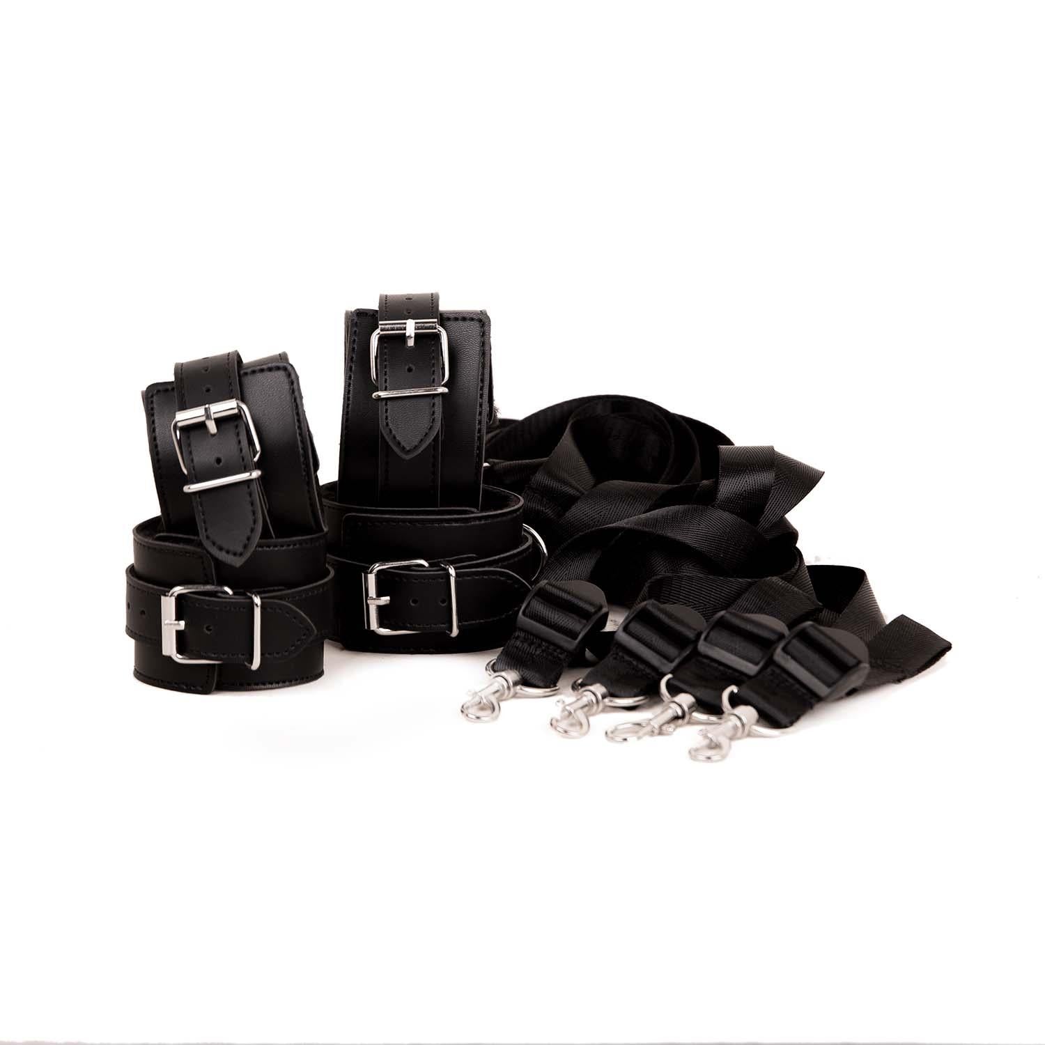 Under The Bed Restraint Kit - Black from SM Domain.