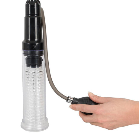 Vibrating Cock Pump & Masturbator from You2Toys.