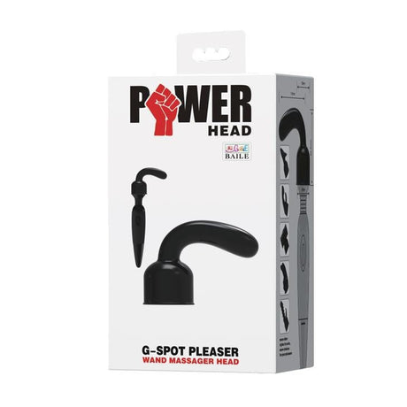 Wand Massager Attachment Head - Prostate Probe from Power Head.