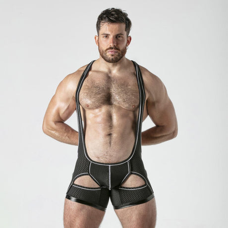 Watch It Singlet, White from Locker Gear.